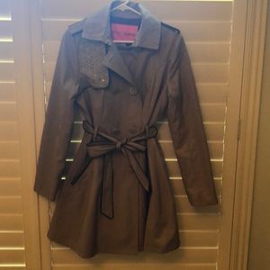Betsy Johnson Trench Coat